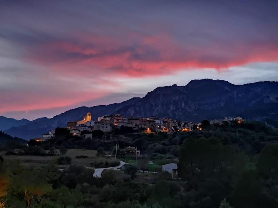 Ferienwohnung Ca La Cabrera Alfara de Carles Exterior foto