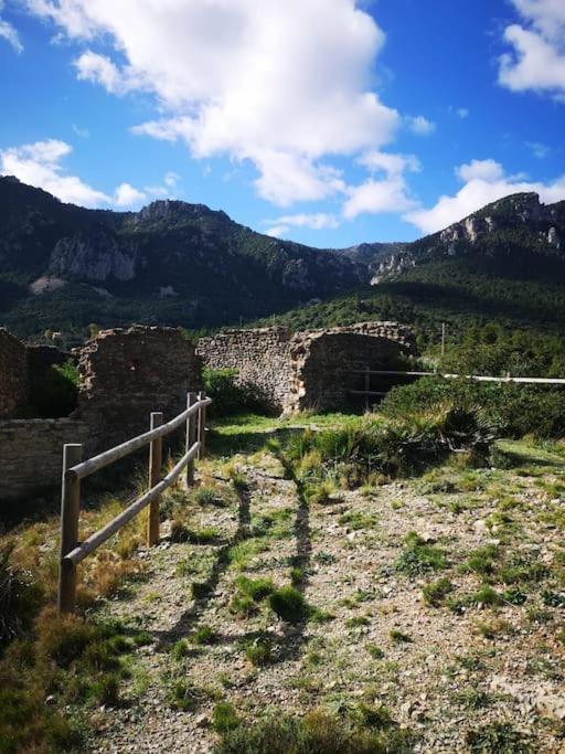 Ferienwohnung Ca La Cabrera Alfara de Carles Exterior foto