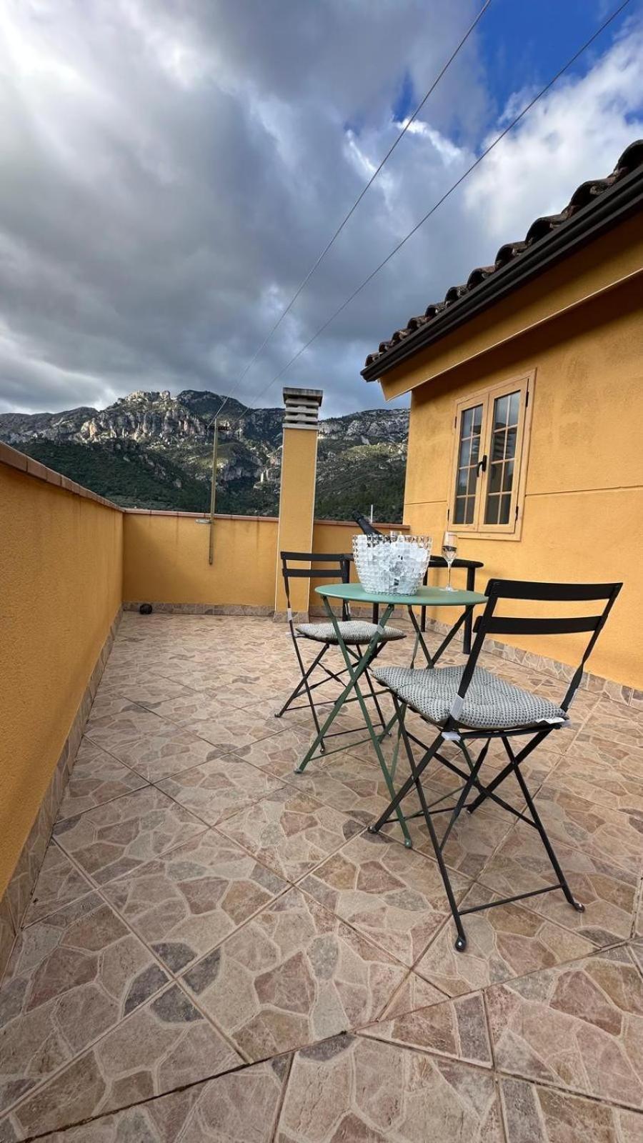 Ferienwohnung Ca La Cabrera Alfara de Carles Exterior foto